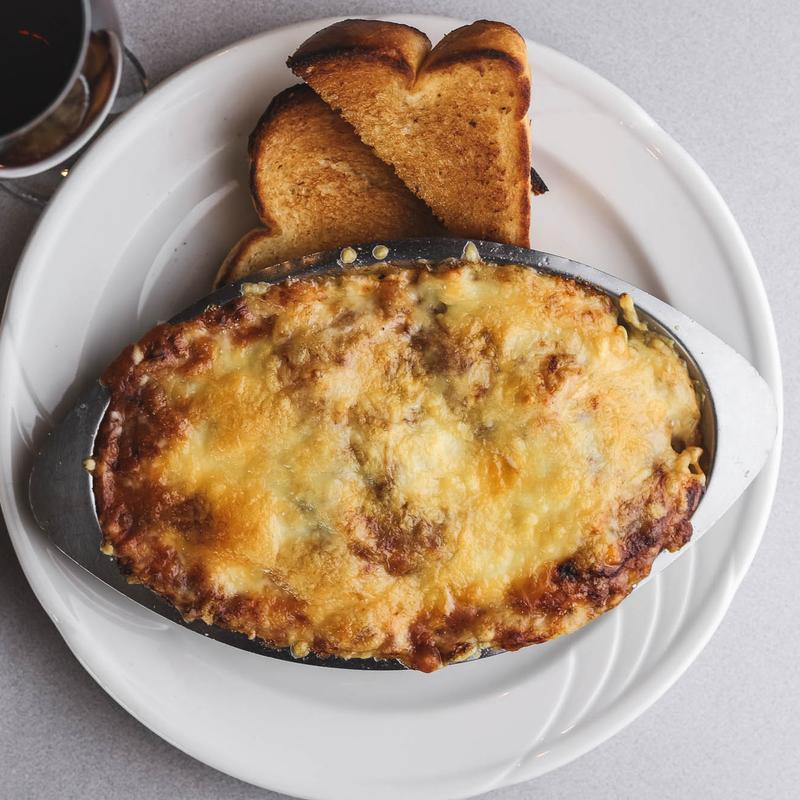 Baked Lasagna with Meat Sauce